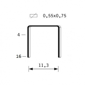 disegno tecnico di punto per spillatrice art 64