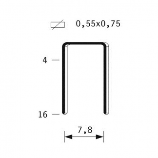 disegno tecnico di punto per spillatrice art 3G