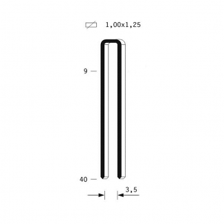 disegno tecnico di punto per spillatrice art 90